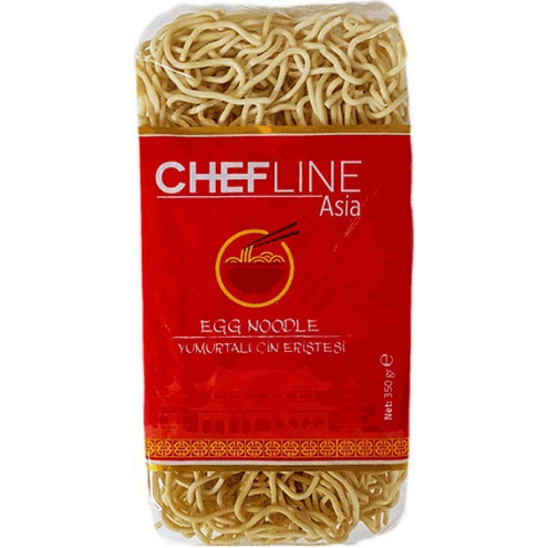 Chefline Çin Eriştesi ( Egg Noodle) 350 gr Chefline Çin Eriştesi ( Egg Noodle) 350 gr