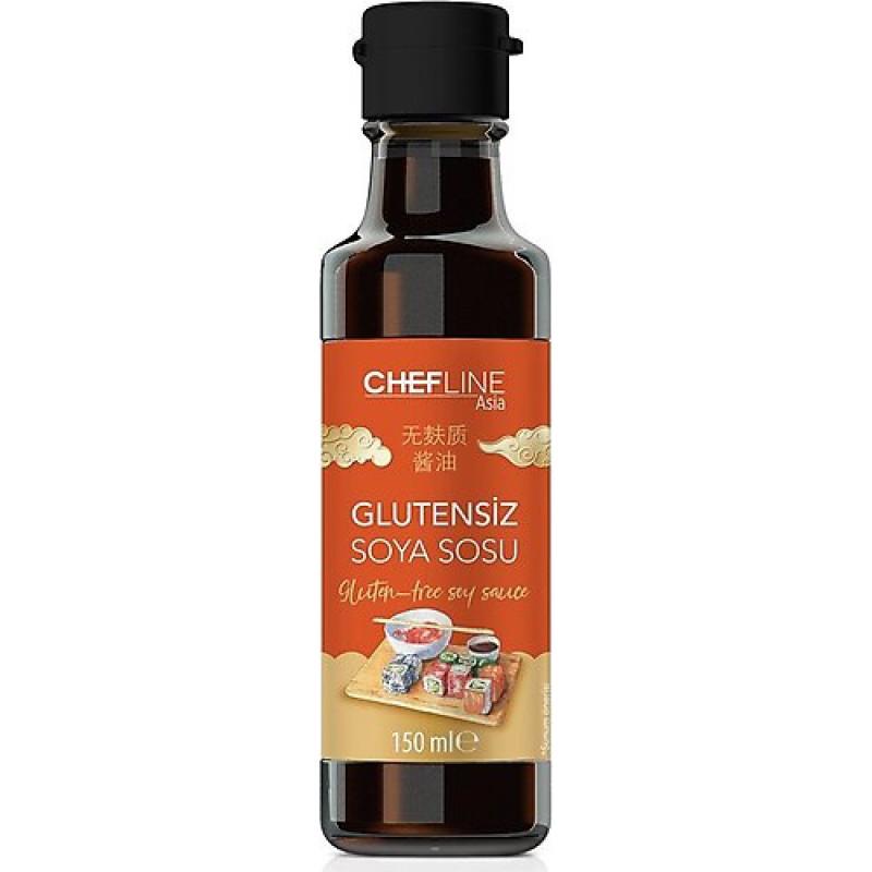 Chefline Glutensiz Soya Sosu 150 ml Chefline Glutensiz Soya Sosu 150 ml