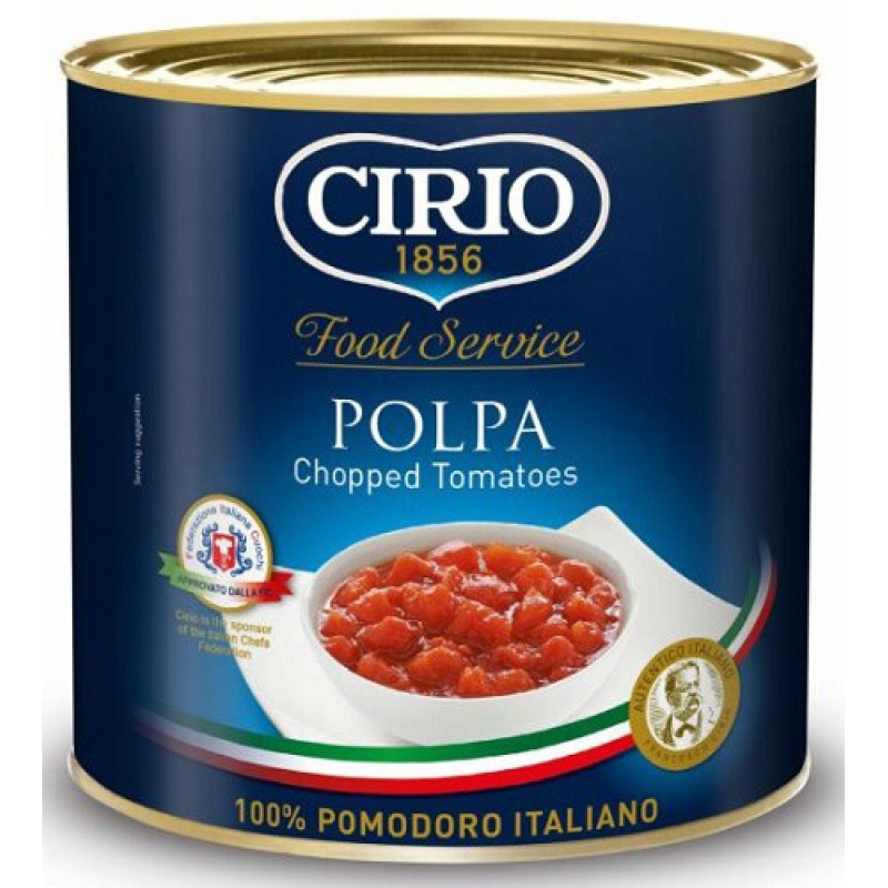 Cirio Doğranmış Domates Konservesi 2550 gr Cirio Doğranmış Domates Konservesi 2550 gr
