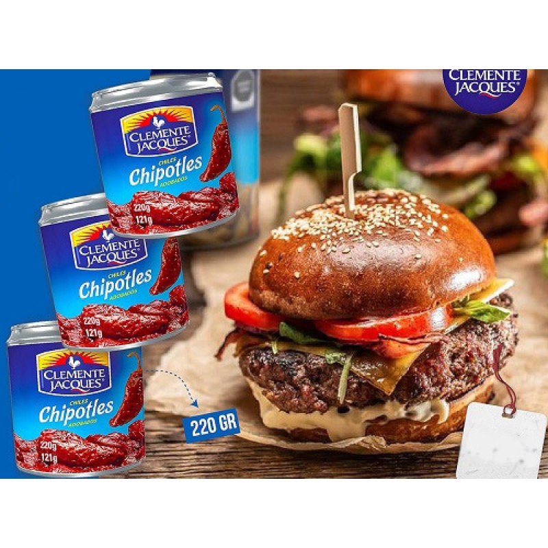 Clemente Jacques Marine Edilmiş Chipotle Biberi 220 gr Clemente Jacques Marine Edilmiş Chipotle Biberi 220 gr