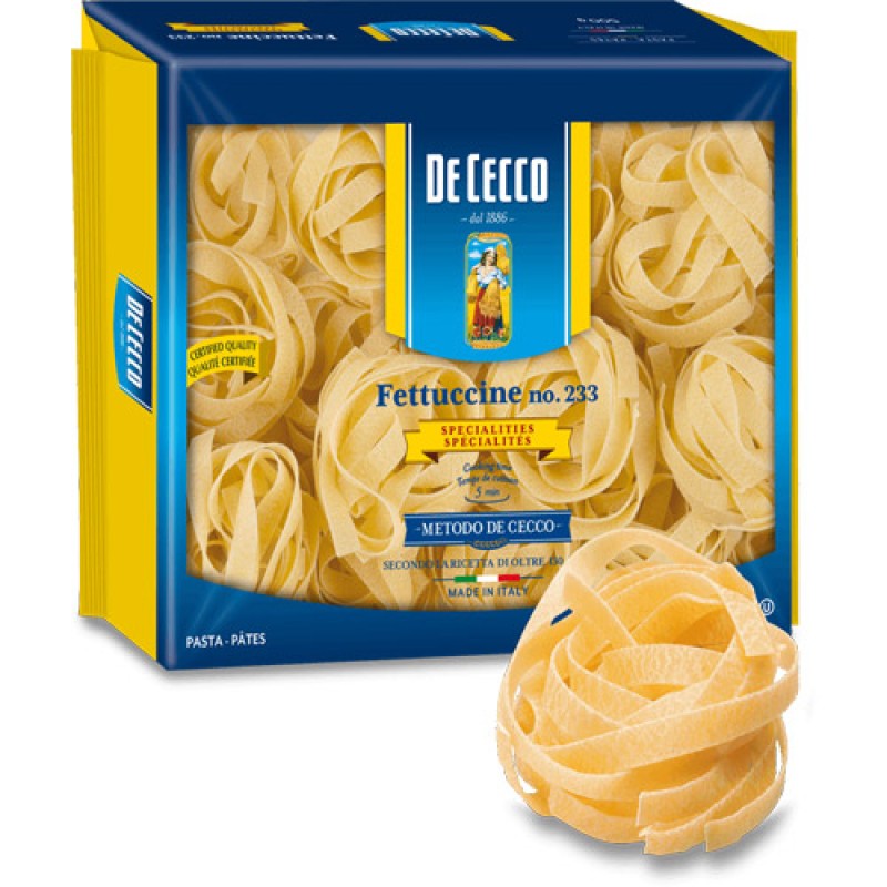 De Cecco Fettuccine Makarna 500 gr De Cecco Fettuccine Makarna 500 gr