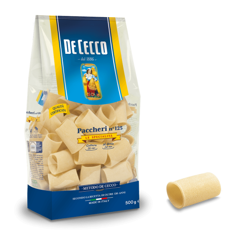 De Cecco Paccheri Makarna 500 gr De Cecco Paccheri Makarna 500 gr