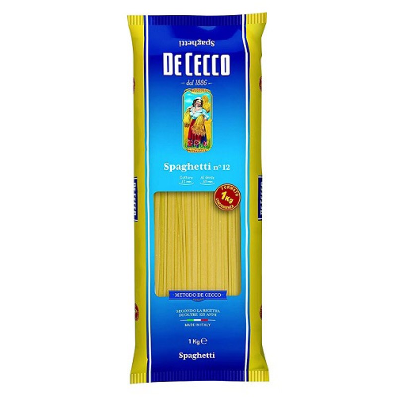 De Cecco Spaghetti Makarna 1 kg De Cecco Spaghetti Makarna 1 kg