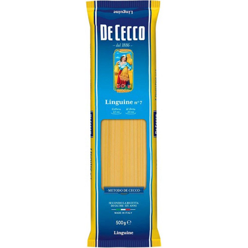 De Cecco Yassı (Linguine) Makarna 500 gr De Cecco Yassı (Linguine) Makarna 500 gr