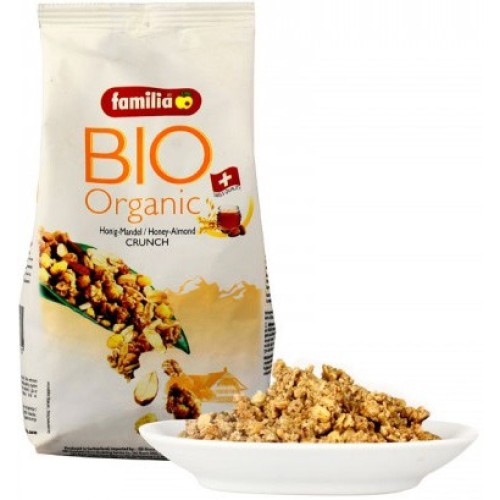 Familia Bio Organik Ballı-Bademli Gevrek 375 gr Familia Bio Organik Ballı-Bademli Gevrek 375 gr