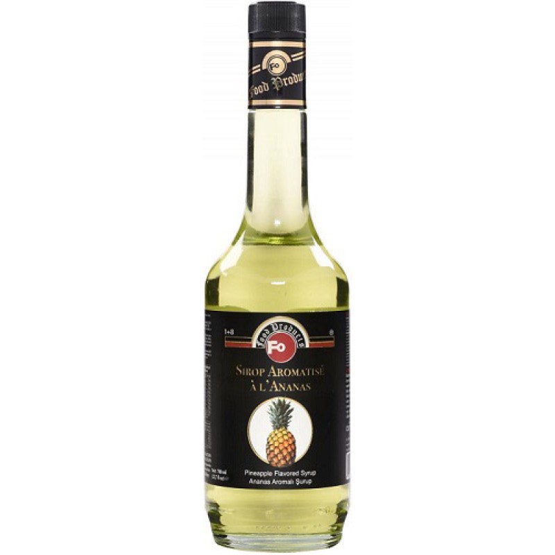 Fo Ananas Aromalı Kokteyl Şurubu 700 ml Fo Ananas Aromalı Kokteyl Şurubu 700 ml