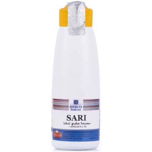 Herco Likit Gıda Boyası Sarı 125 gr