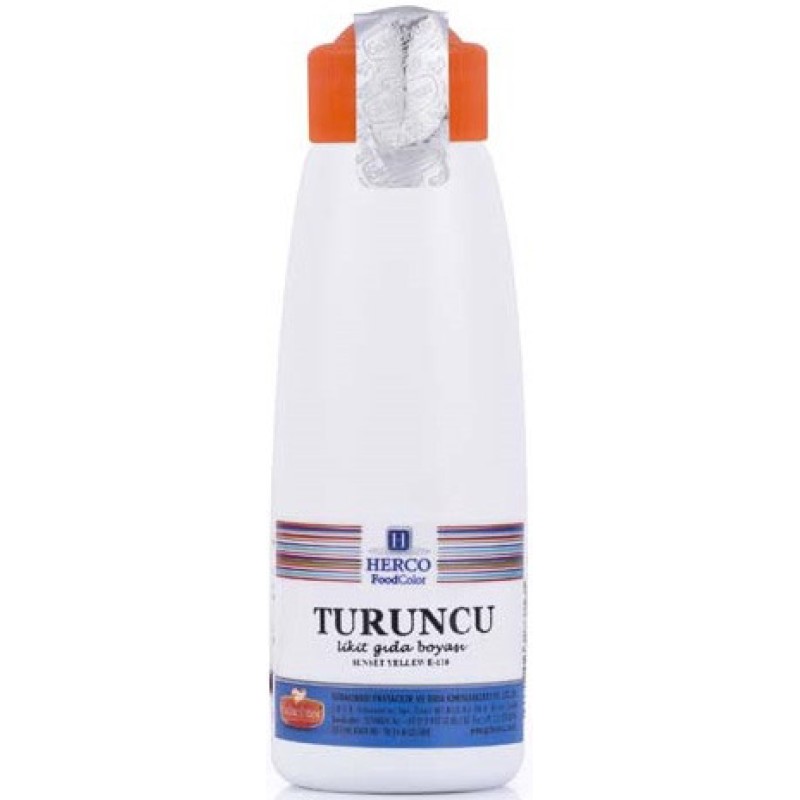 Herco Likit Gıda Boyası Turuncu 125 gr Herco Likit Gıda Boyası Turuncu 125 gr