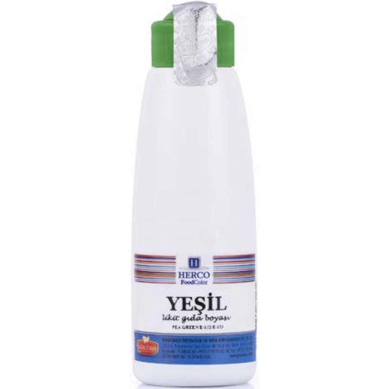 Herco Likit Gıda Boyası Yeşil 125 gr Herco Likit Gıda Boyası Yeşil 125 gr