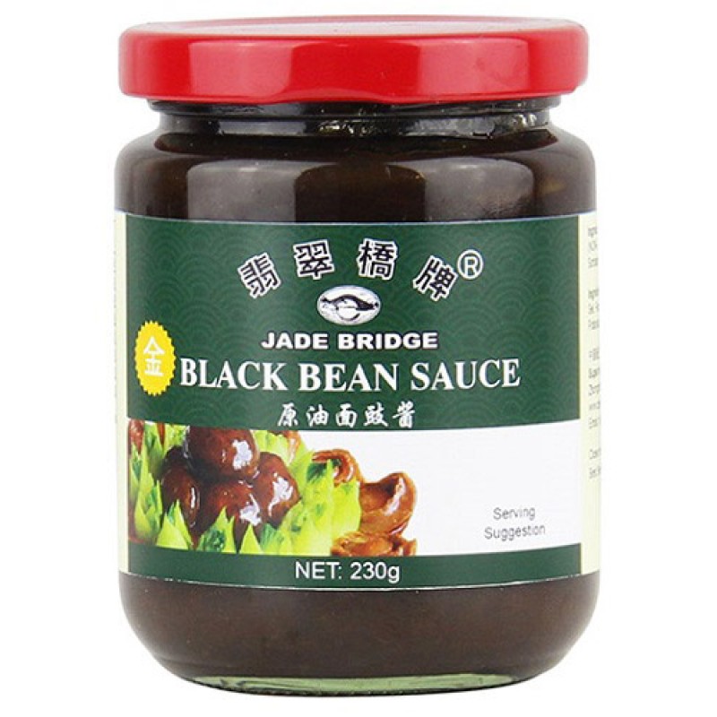 Jade Bridge Siyah Fasulye Sosu (Black Bean Sauce) 230 gr Jade Bridge Siyah Fasulye Sosu (Black Bean Sauce) 230 gr