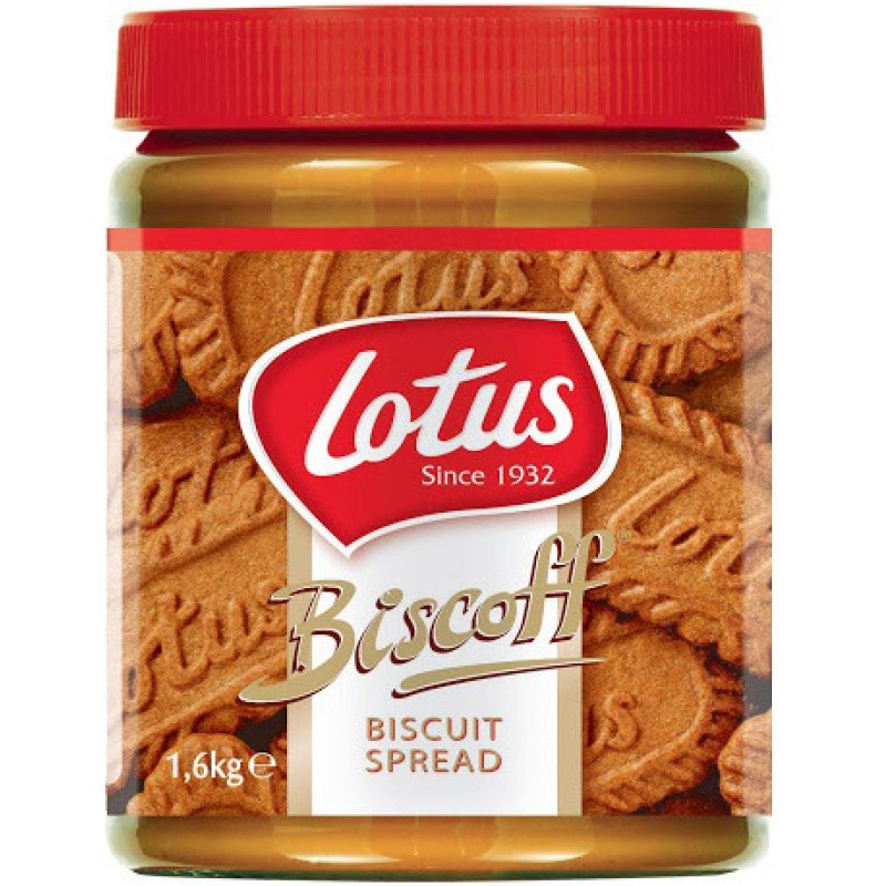 Lotus Biscoff Buscuit Spread 1600 gr Lotus Biscoff Buscuit Spread 1600 gr
