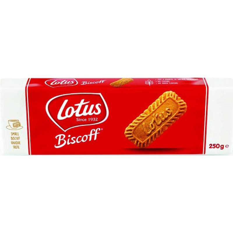 Lotus Biscoff Karamelize Bisküvi 250 gr Lotus Biscoff Karamelize Bisküvi 250 gr