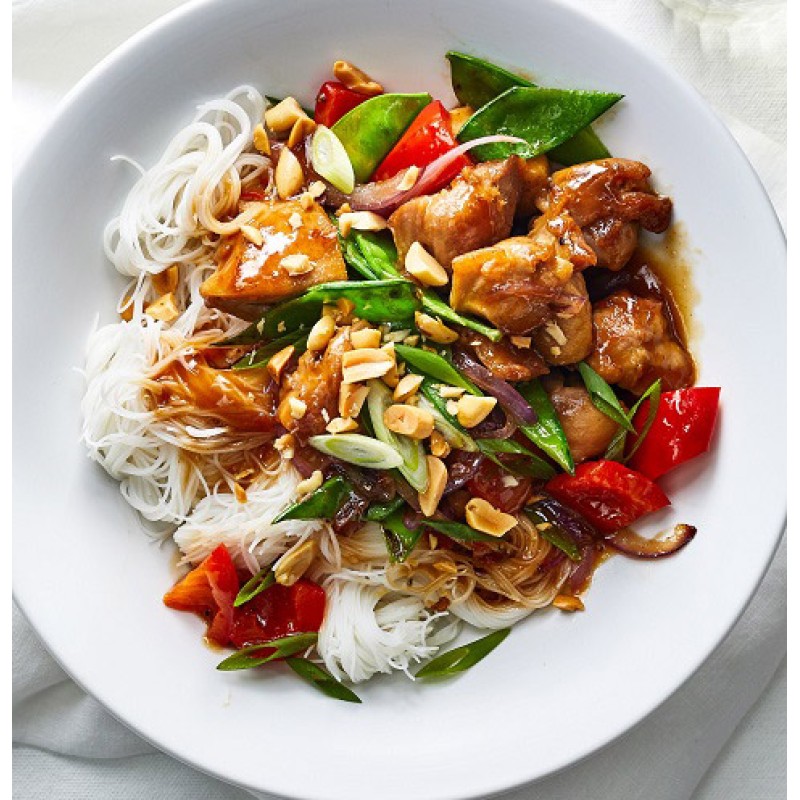 Thai World Pirinç Eriştesi (Rice Vermicelli) 220 gr Thai World Pirinç Eriştesi (Rice Vermicelli) 220 gr