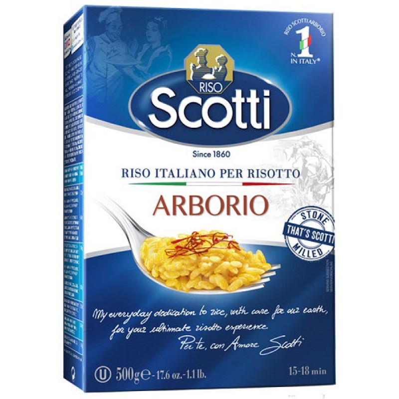Riso Scotti Arborio Pirinç 500 gr Riso Scotti Arborio Pirinç 500 gr