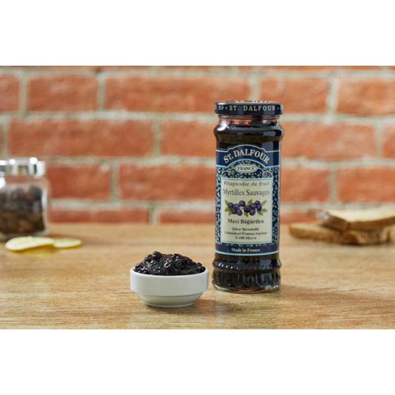 St.Dalfour Mavi Böğürtlen Reçeli 284 gr St.Dalfour Mavi Böğürtlen Reçeli 284 gr