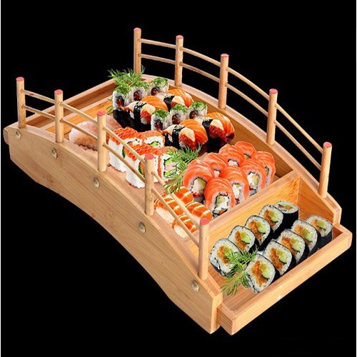 Bamboo Sushi Hasırı Yeşil 24*24 cm