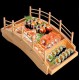 Bamboo Sushi Hasırı Yeşil 24*24 cm Bamboo Sushi Hasırı Yeşil 24*24 cm