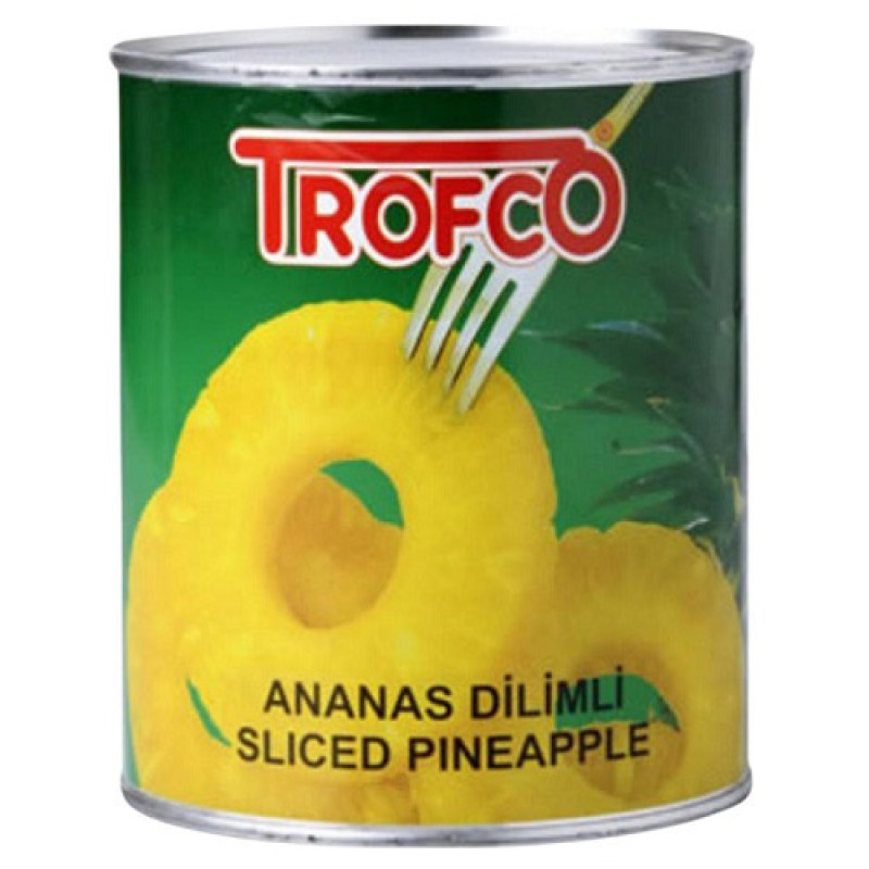 Trofco Dilimli Ananas Konserve 850 gr Trofco Dilimli Ananas Konserve 850 gr