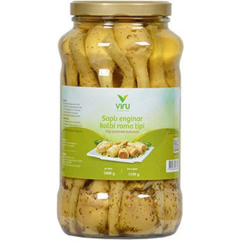 Viru Saplı Enginar Kalbi Roma Tipi 1800 gr Viru Saplı Enginar Kalbi Roma Tipi 1800 gr