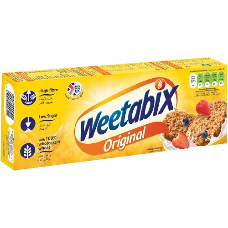 Weetabix Original Tam Tahıllı Barlar 215 gr Weetabix Original Tam Tahıllı Barlar 215 gr